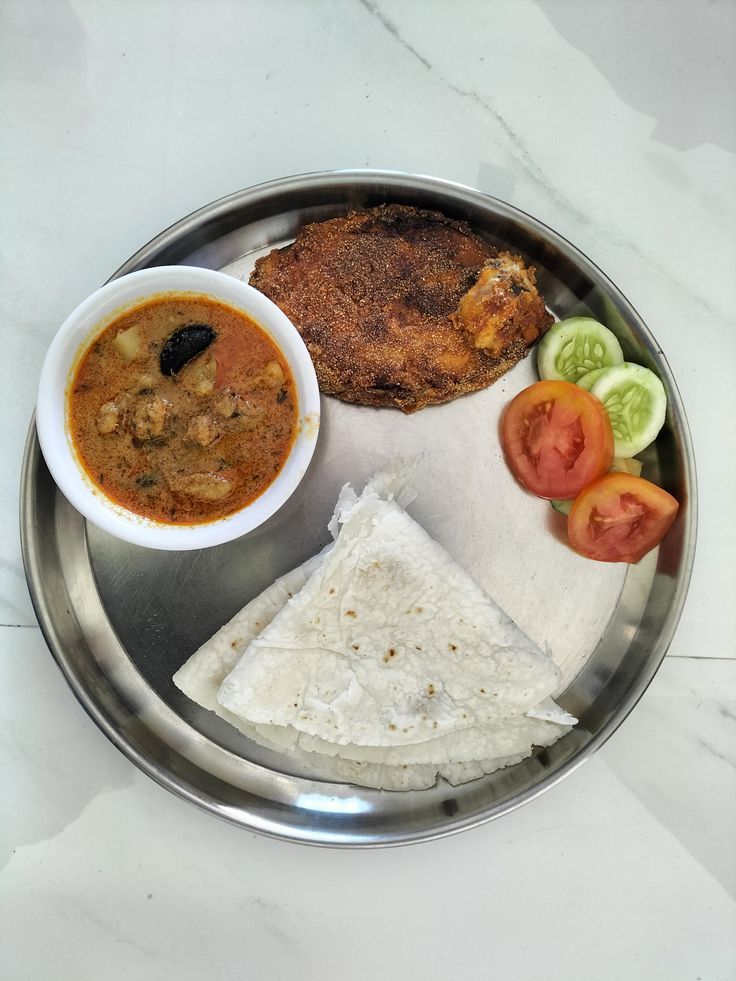 Surmai Fry Thali